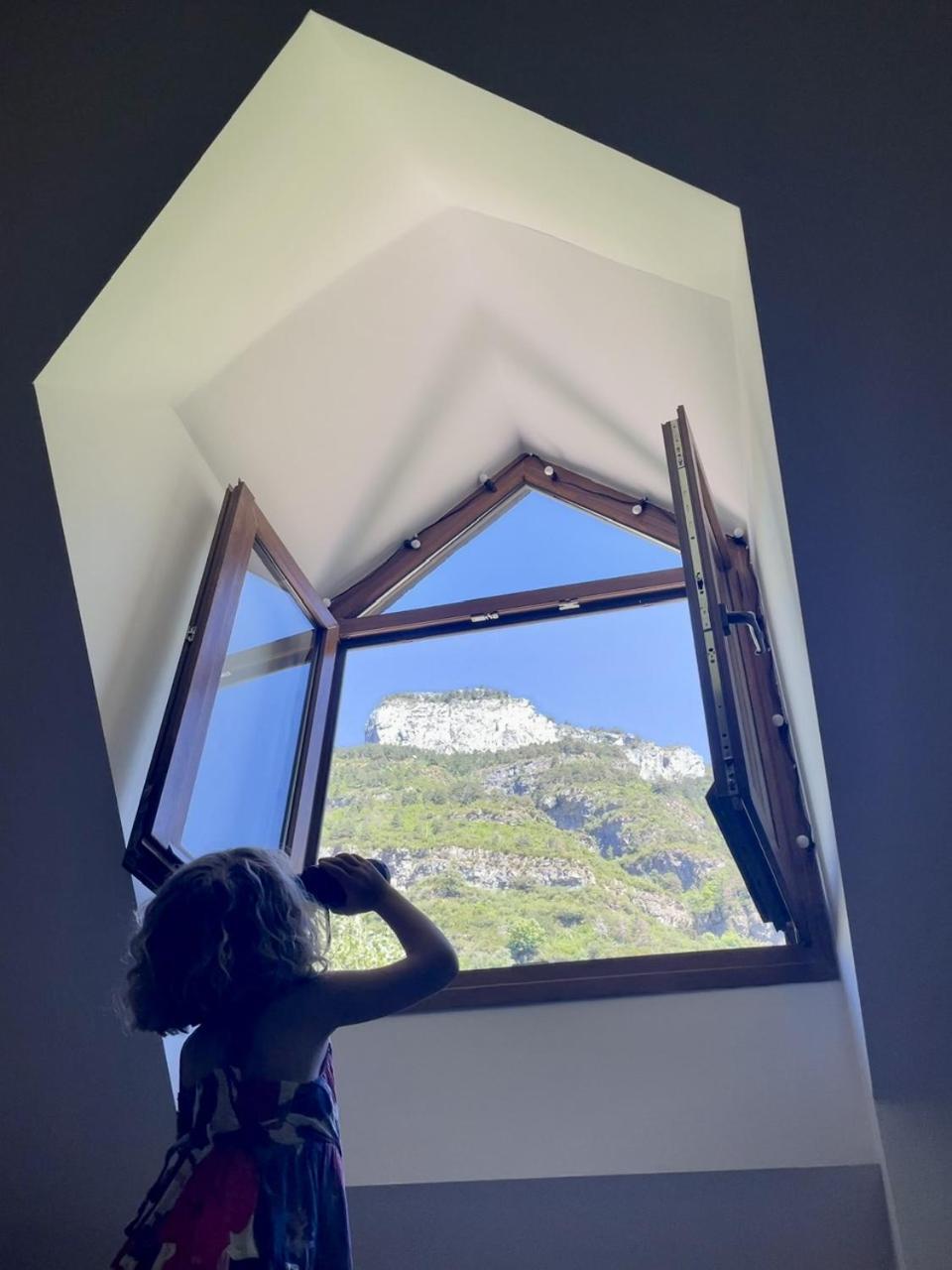 Calmfranc Atico Abuhardillado Con Vistas Al Rio Y La Montana Avistamiento De Ciervos En Canfranc Pueblo Εξωτερικό φωτογραφία